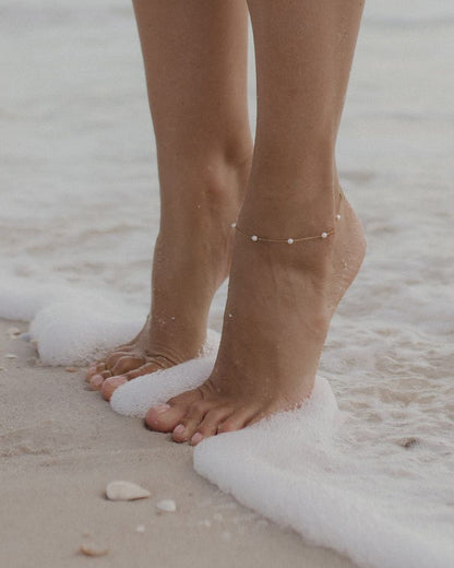 CALI pearl Anklet - Gold