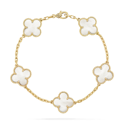 Clover bracelet | Light Blue