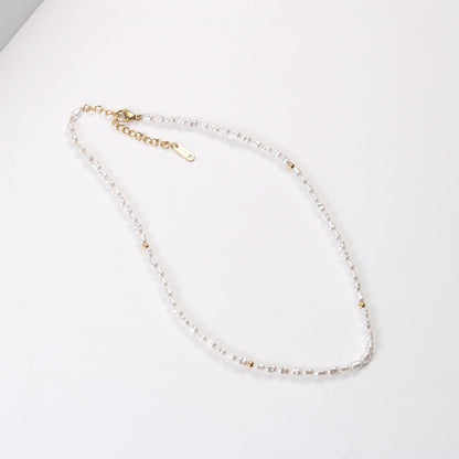 Aloha Pearl and Gold Choker