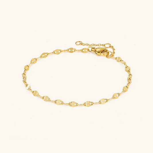 Charlotte Gold Chain Anklet