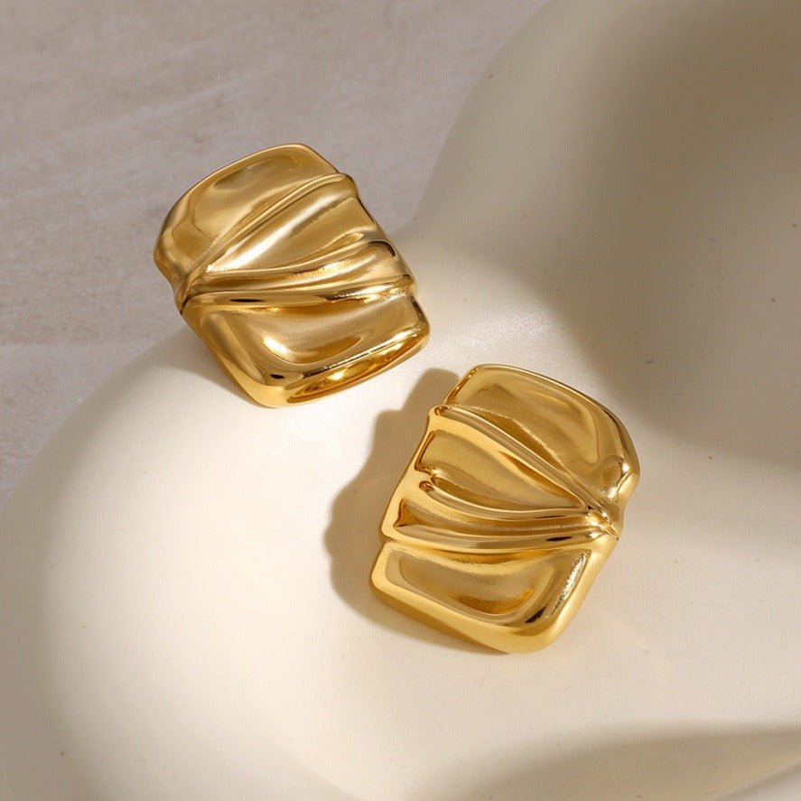 Evette Gold Earrings