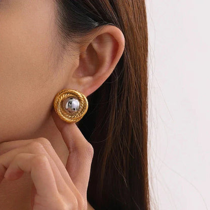 ARIANA Gold Earrings | Gold