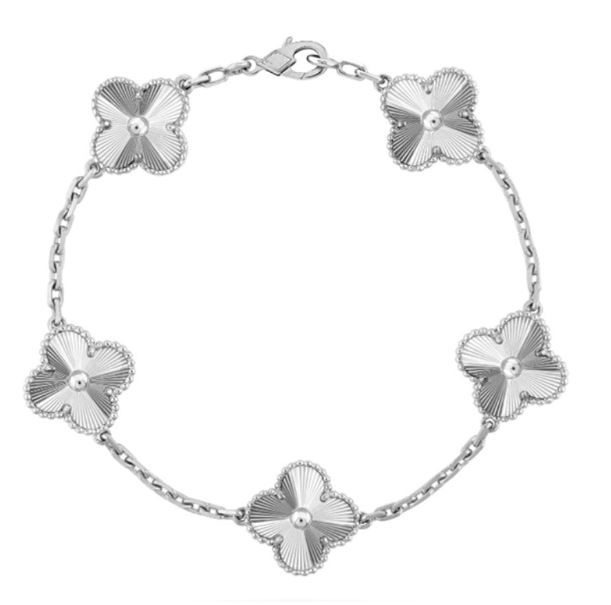 Clover Bracelet | Silver