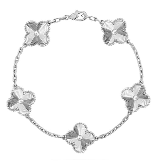 Clover Bracelet | Silver