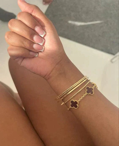 Clover bracelet - Gold