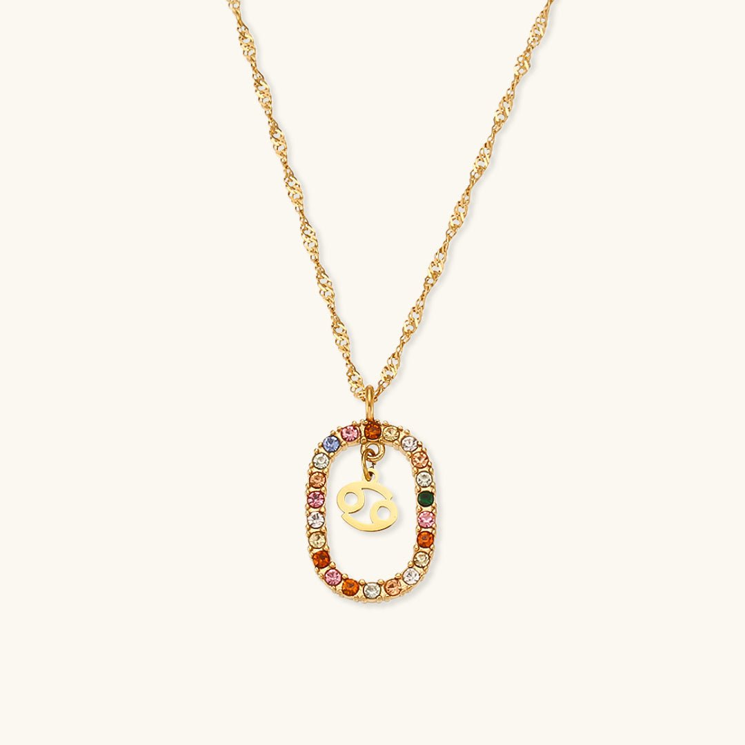 Colette Zodiac Gemstone Necklace